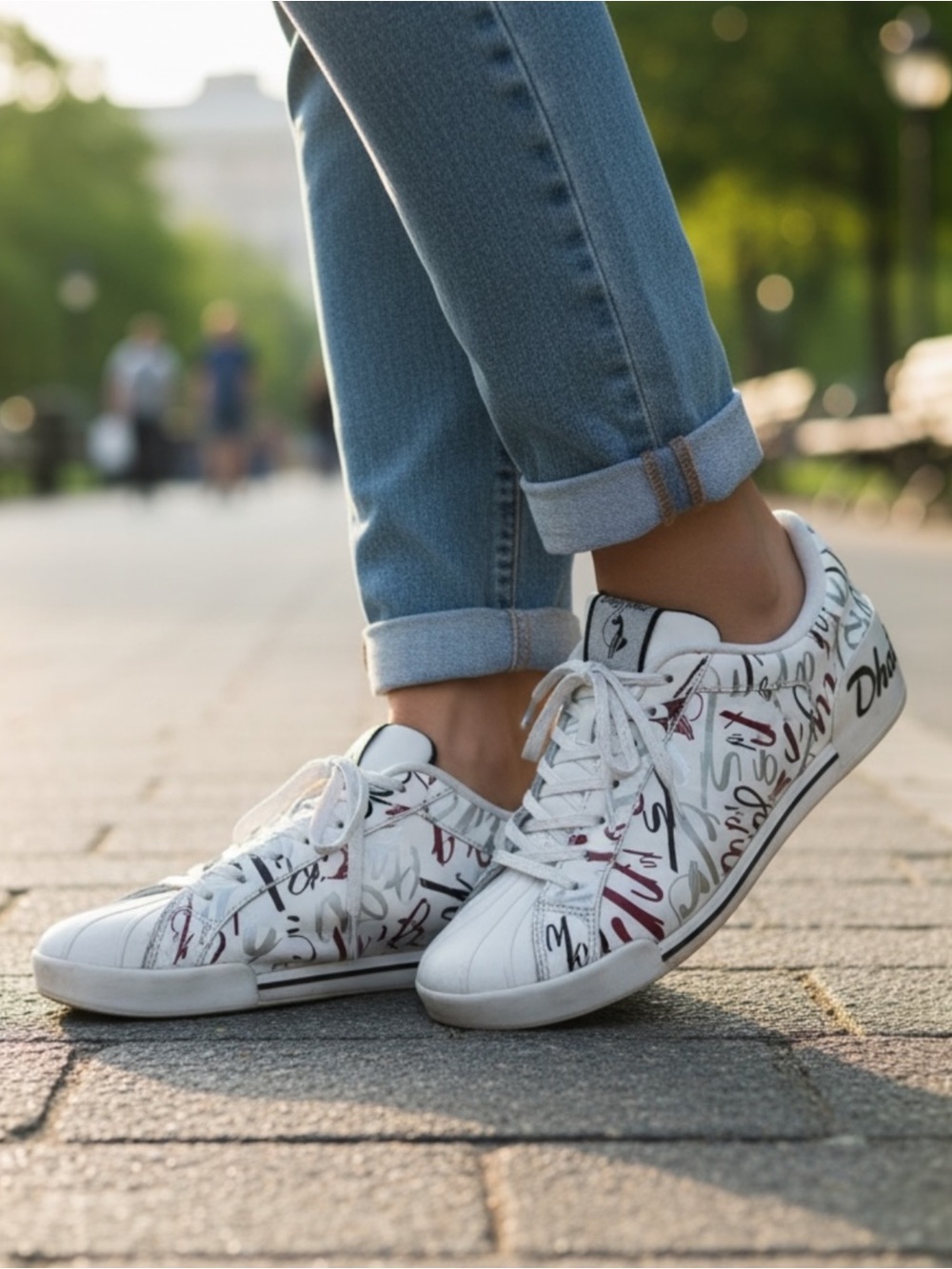 Baby Phat Leather Sneakers
